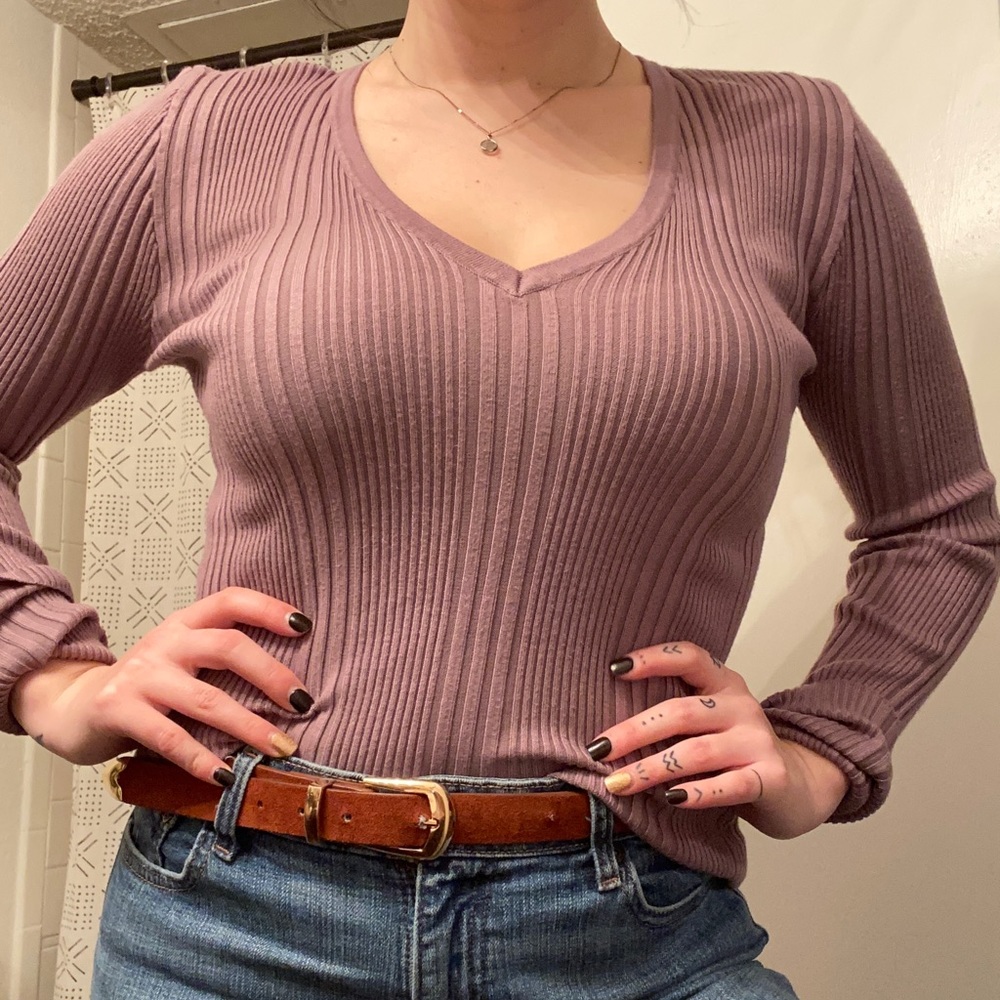 Mauve Light Wear Sweater